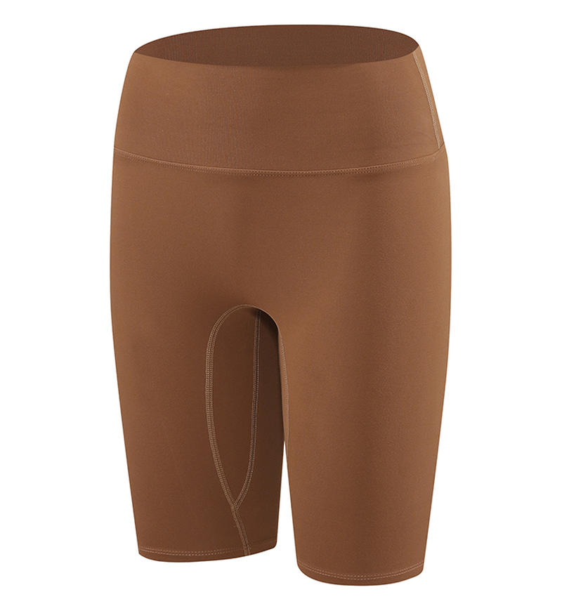 撞色拼接壓縮緊身短褲